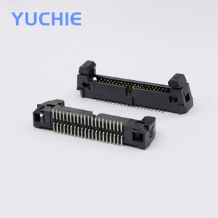 EH12701B系列1.27mm Pitch簡易牛角連接器 SMT貼板